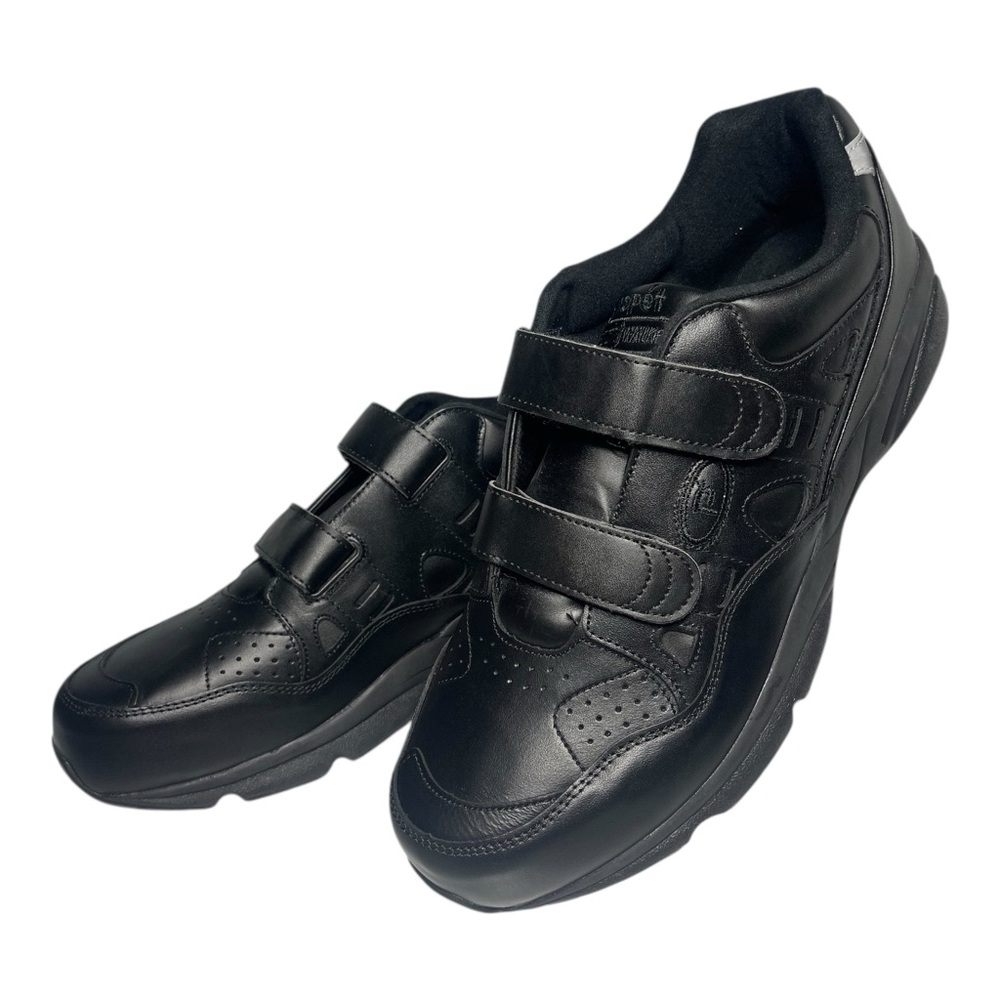 Propet Tour Walker Strap Black Shoes 
Men's Velcro Sneakers Sz 14